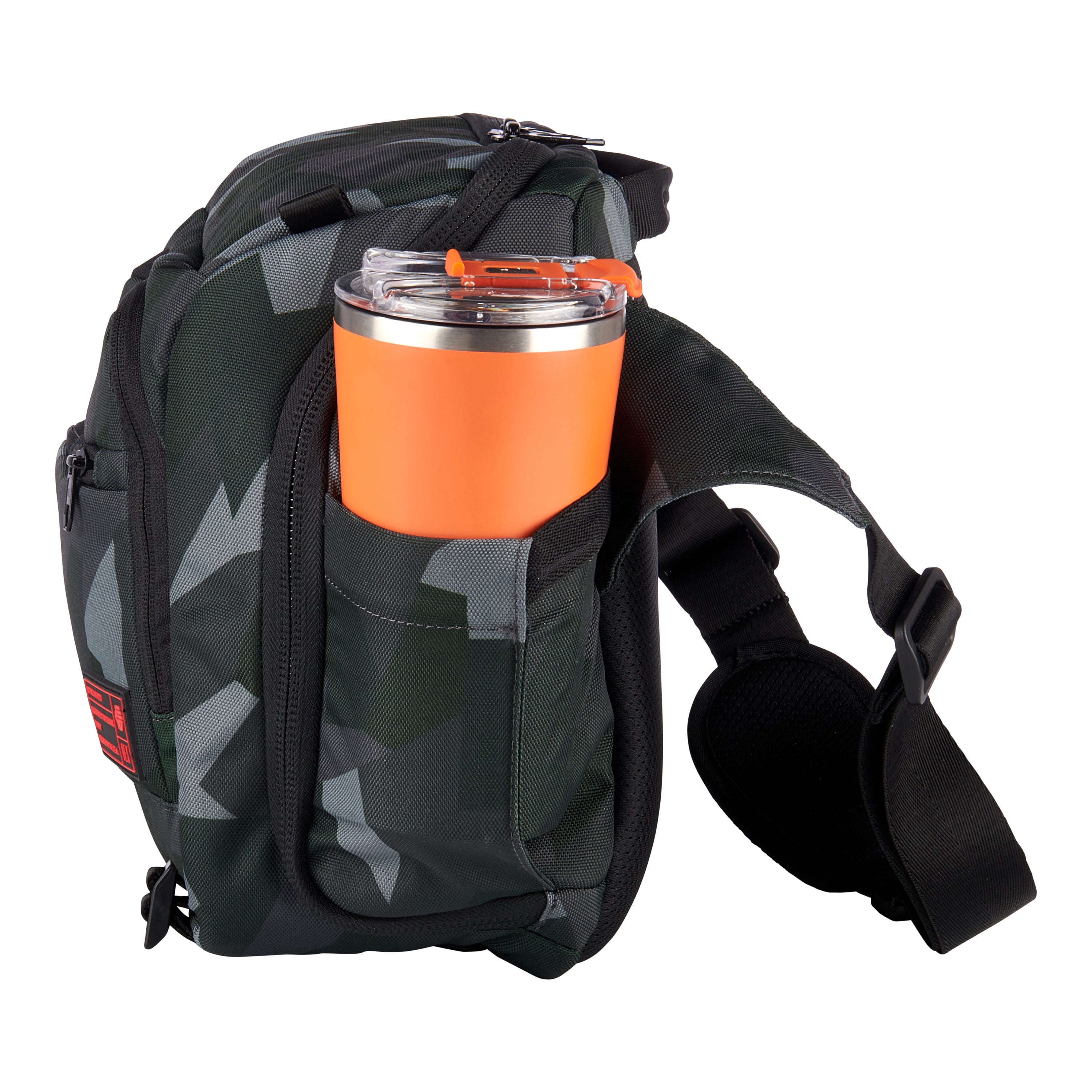RANGER DSLR SLING XL GLACIER CAMO Camera Bag - Waterproof & Durable DSLR Sling Backpack for Photographers - Perfect for Hiking, Travel & Outdoor Photography