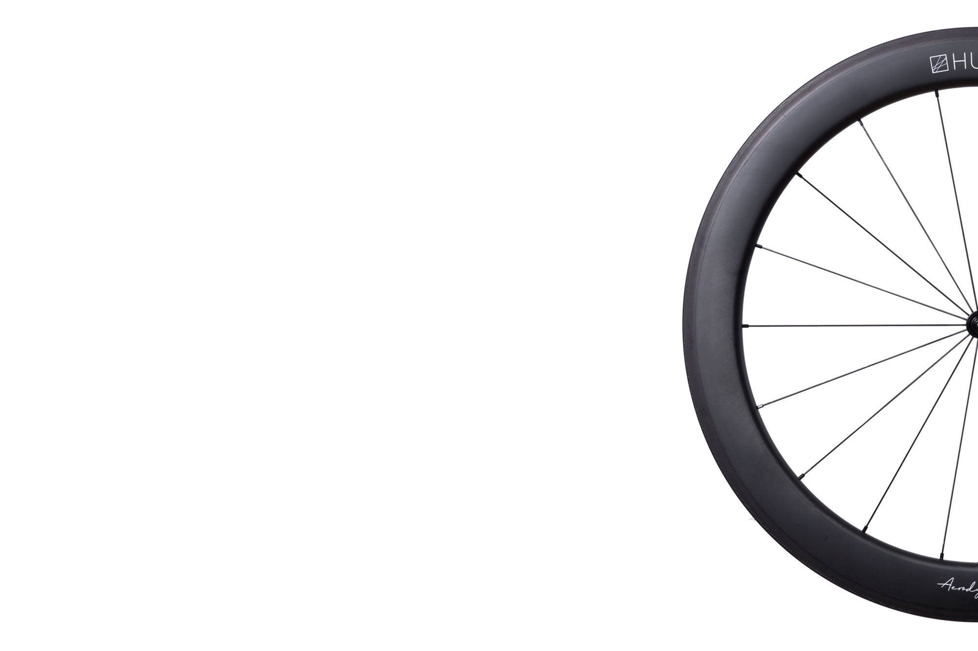 HUNT 62 Carbon Aerodynamicist Single Wheel - Lightweight Carbon Fiber Bike Wheel for Road Cycling & Triathlon - Perfect for Speed Racing & Endurance Training