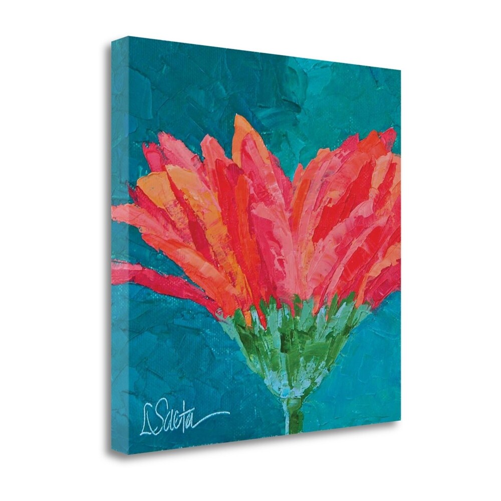Leslie Seata 'A Good Day' Fine Art Giclee Print on Gallery Wrap Canvas - Ready to Hang Wall Decor for Living Room, Bedroom & Office