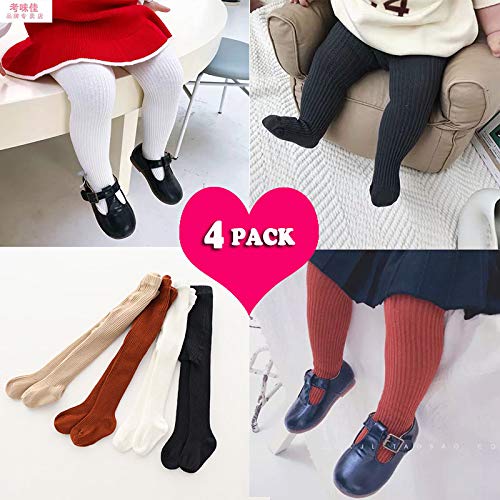 CECORC Baby Girls Tights - Soft Cable Knit Cotton Leggings for Toddlers 1-10T | Warm Winter Stockings & Pantyhose for Infants | Perfect for Playtime, Daycare & Family Outings