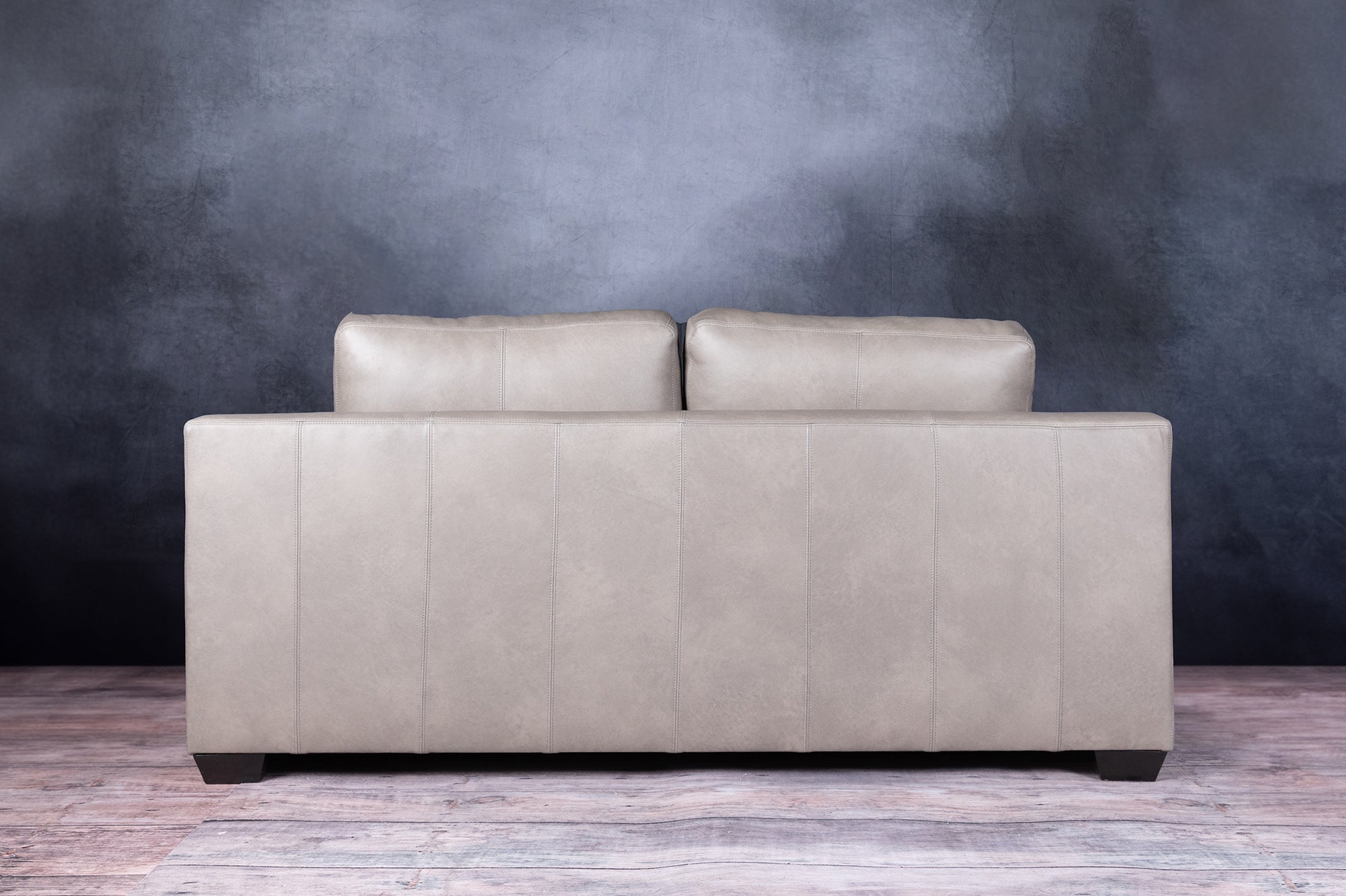 Florentina Genuine Leather Loveseat Sofa - Modern Two-Seater Couch for Living Room, Lounge & Office