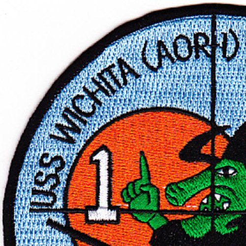 USS Wichita AOR-1 Replenishment Oilers Ship Patch - Wicked Witch | US Navy Military Collectible | Perfect for Veterans, History Buffs & Model Ship Enthusiasts