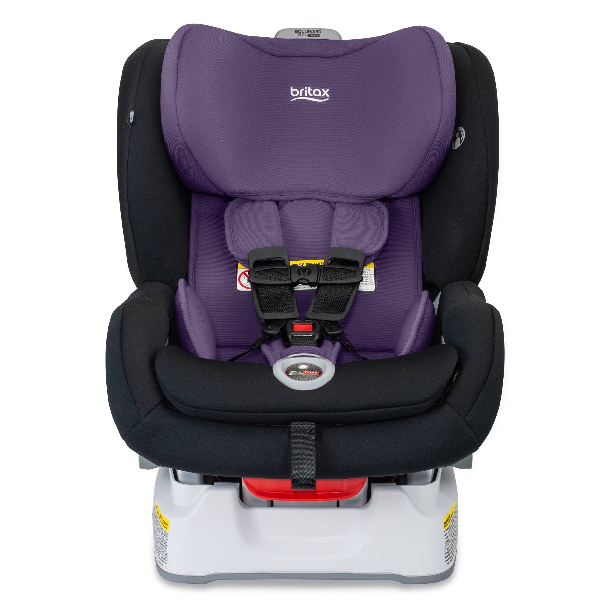 Britax Boulevard Clicktight Convertible Car Seat - SafeWash Fabric, Rear & Forward Facing for Infants to Toddlers (4-65 lbs) | Easy Installation & Machine Washable | Perfect for Family Travel & Daily Commute