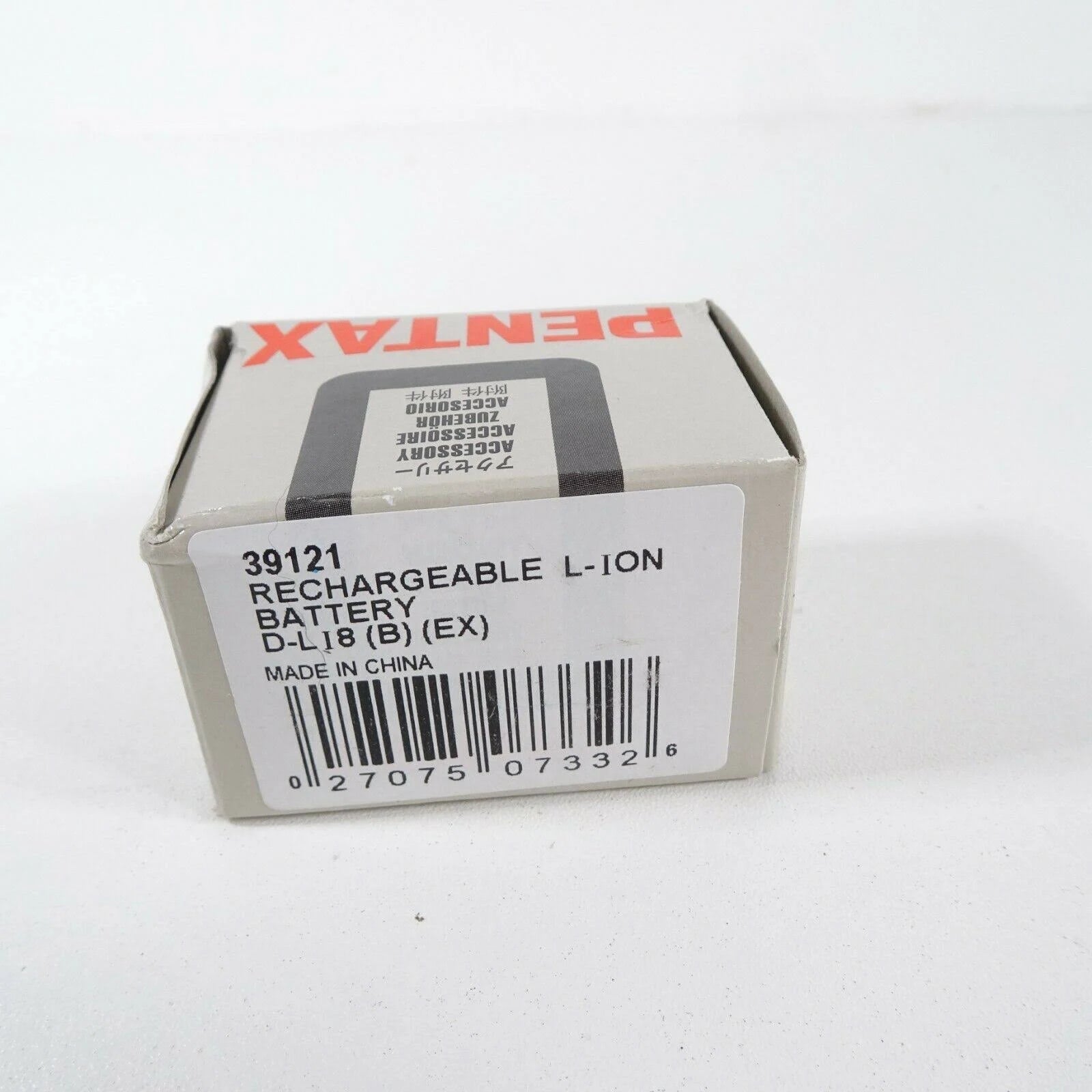 Pentax D-Li8 Lithium-Ion Rechargeable Battery for DSLR Cameras - Perfect for Travel, Photography & Professional Use