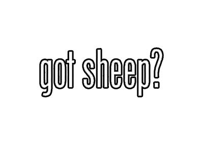 EW Designs Got Sheep Vinyl Sticker Decal - 5
