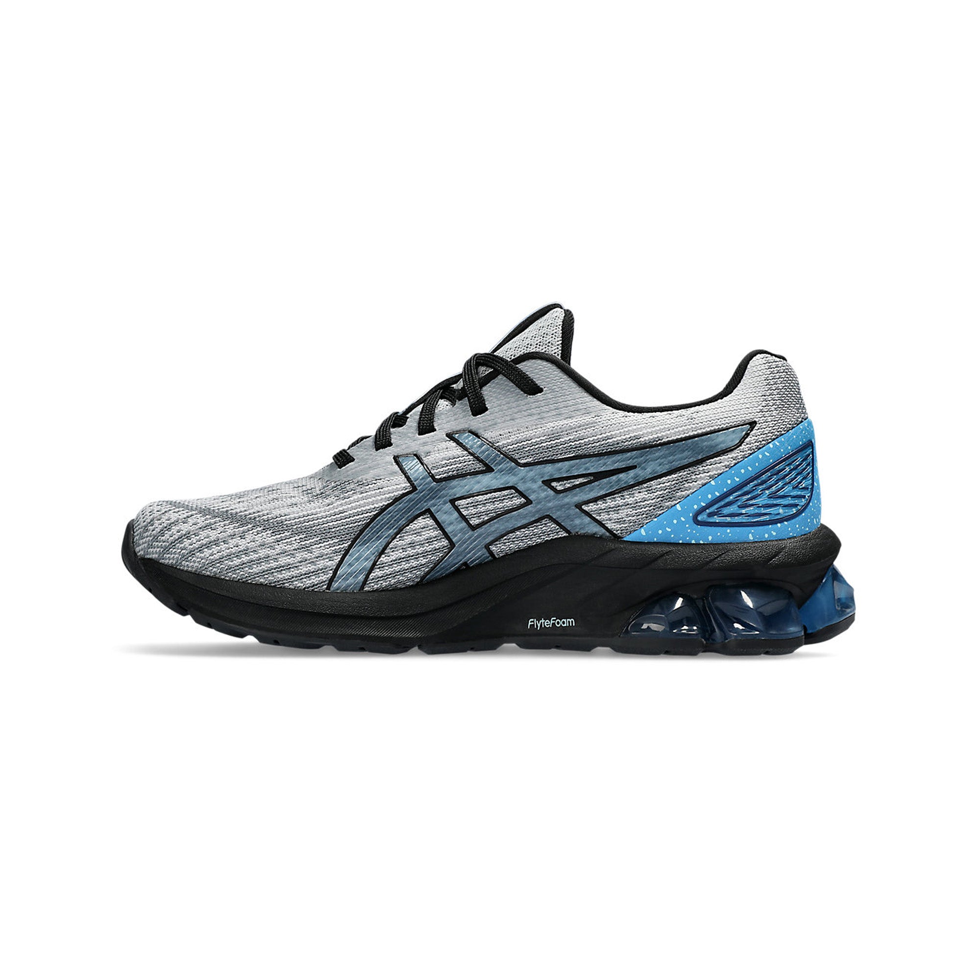 ASICS GEL QUANTUM 180 VII Running Shoes for Women - Sheet Rock/Dolphin Blue - Lightweight Cushioned Sneakers for Jogging, Gym Workouts & Everyday Wear