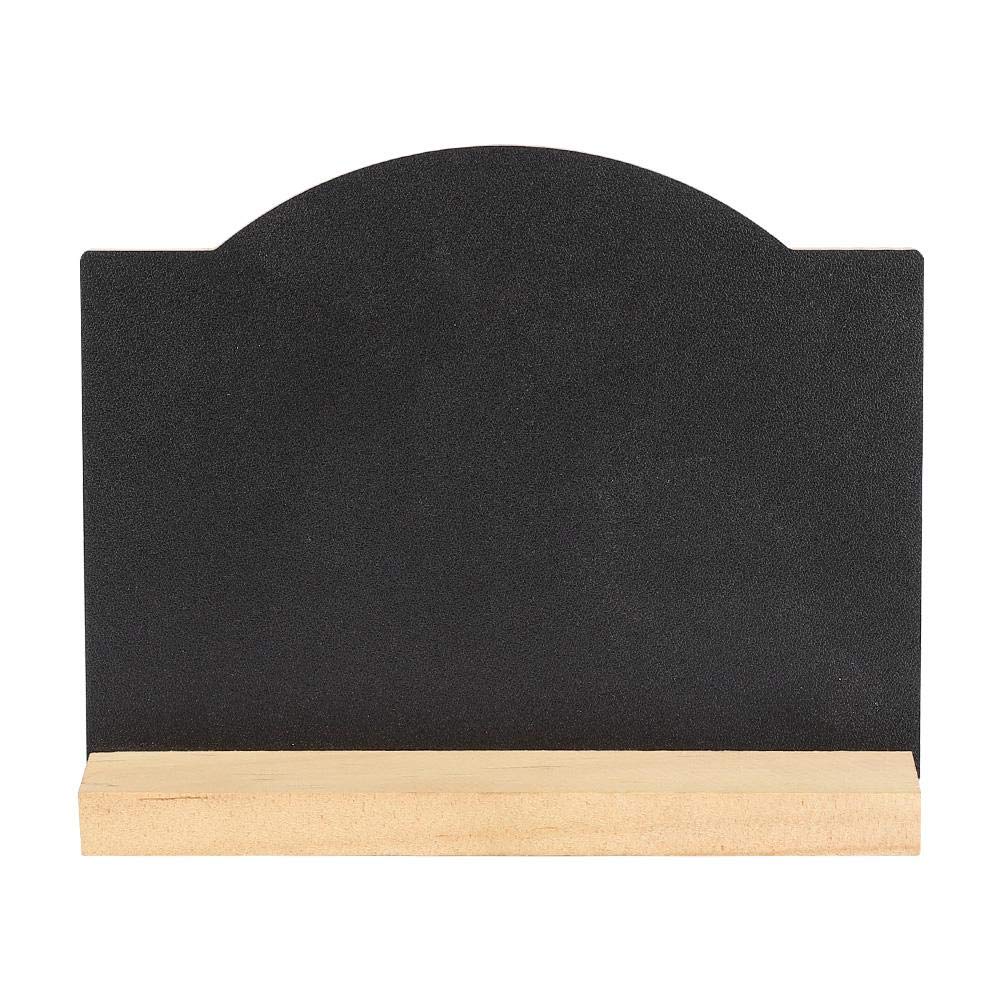 Portable Blackboard Stand - Mini Chalkboard for Home, Office & Coffee Shop | Wall Mount or Tabletop Use for Menus, Notes & Decor