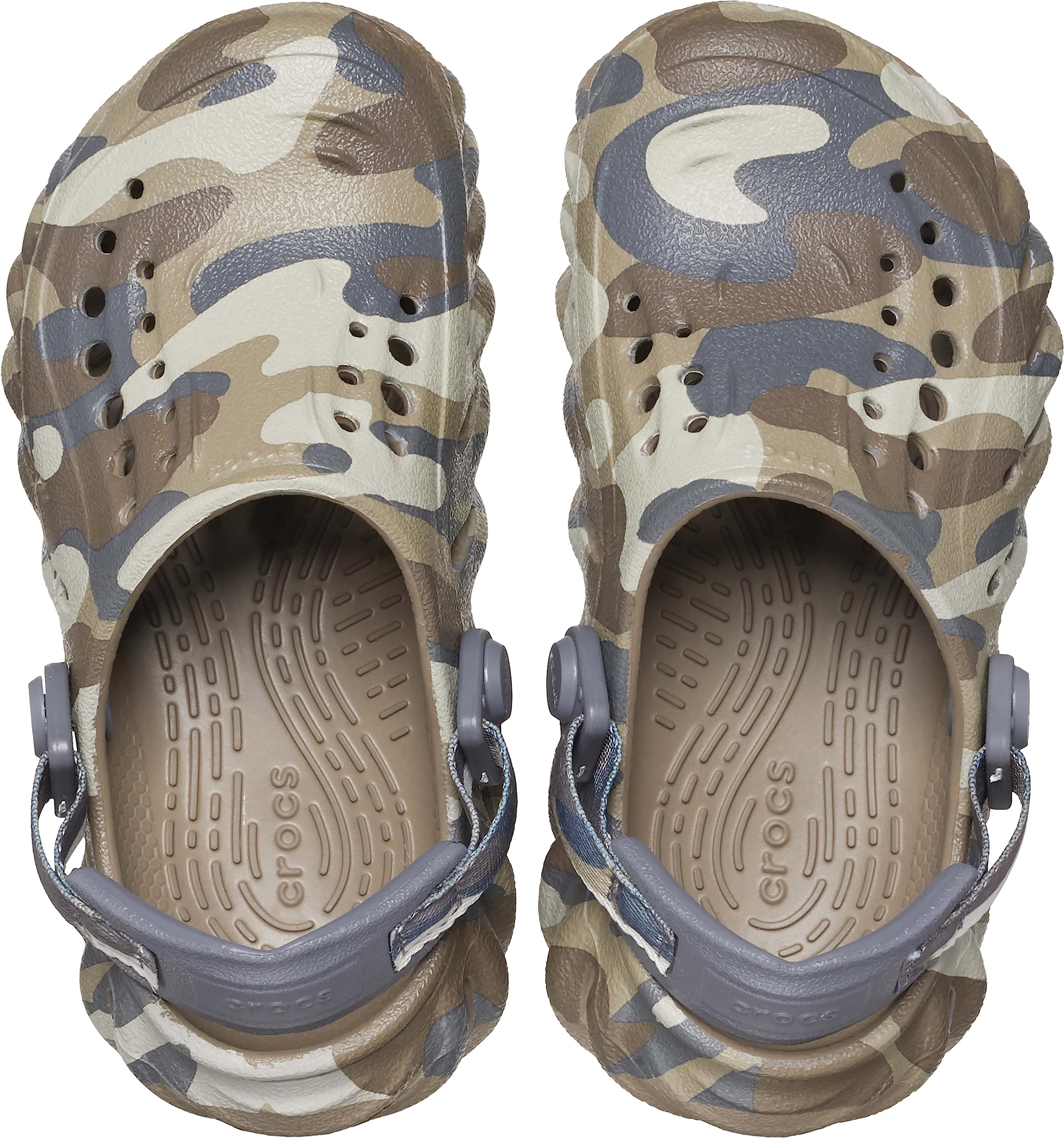 Crocs Unisex Kids' Echo Clog - Comfortable Lightweight Water Shoes for Boys & Girls - Perfect for Beach, Pool, and Outdoor Play