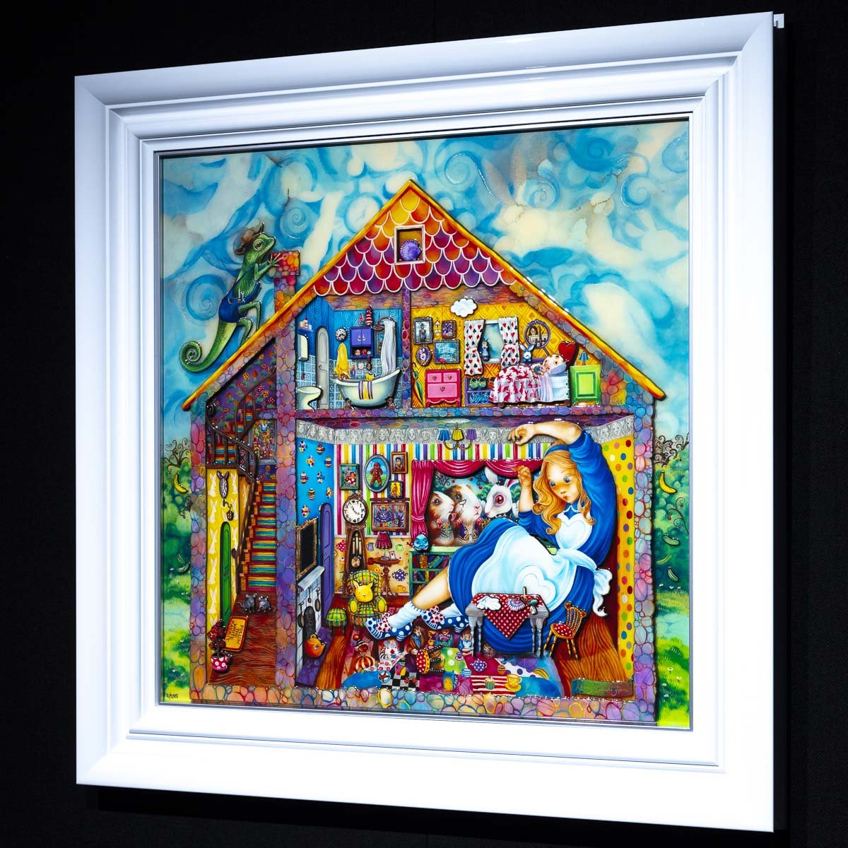 Alice in William Rabbit's House - Rare Artist Proof Edition - Collectible Vintage Book - Perfect for Disney Fans & Classic Literature Collectors