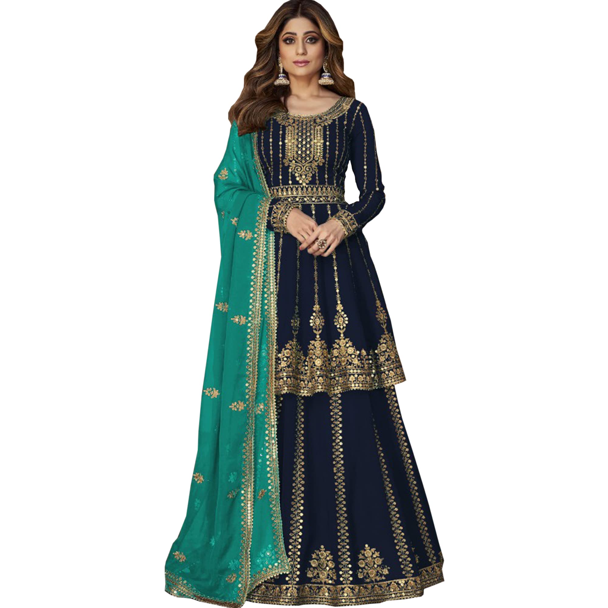 Exquisite Indian Style Salwar Kameez & Lengha Dress | Designer Pakistani Wedding Wear | Shalwar Kameez Lahenga Suits for Women | Perfect for Weddings, Festivals & Special Occasions