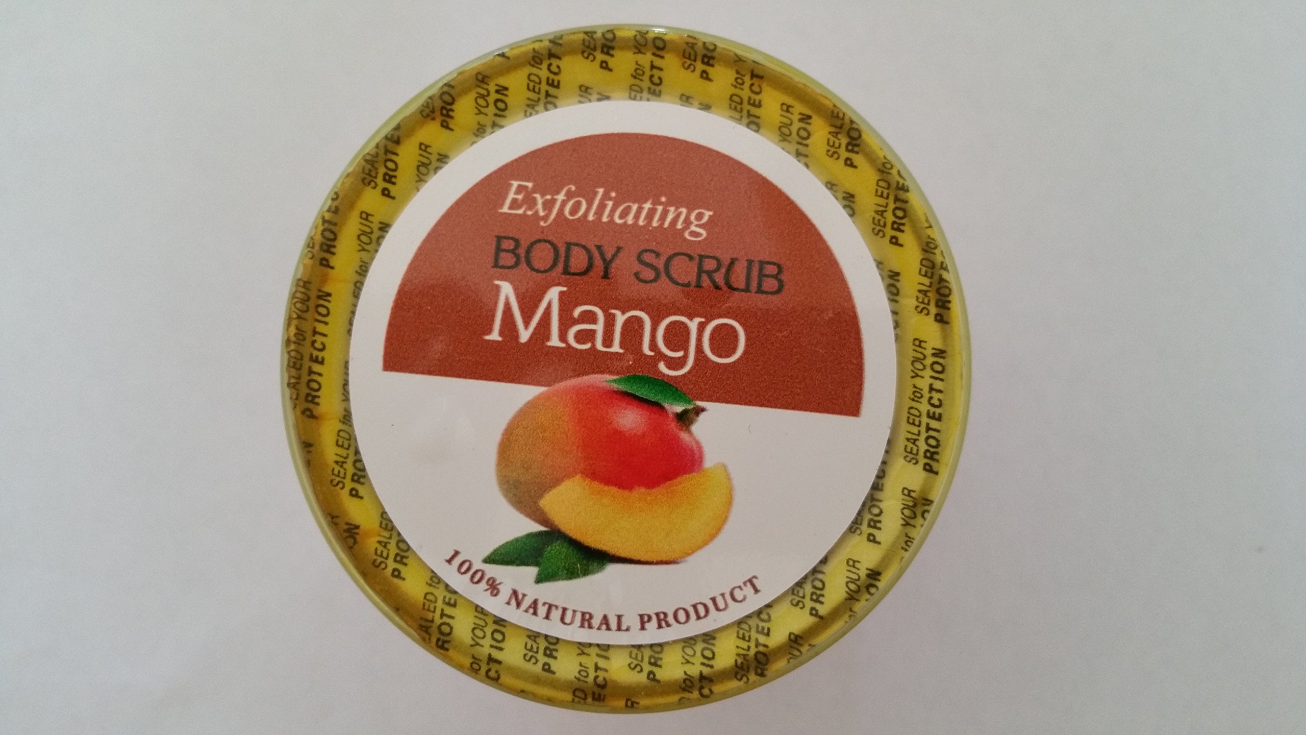Karla Cosmetics 100% Natural Mango Exfoliating Body Scrub - Buy 1 Get 2 Free - Perfect for Spa Day & Dry Skin Care at Home