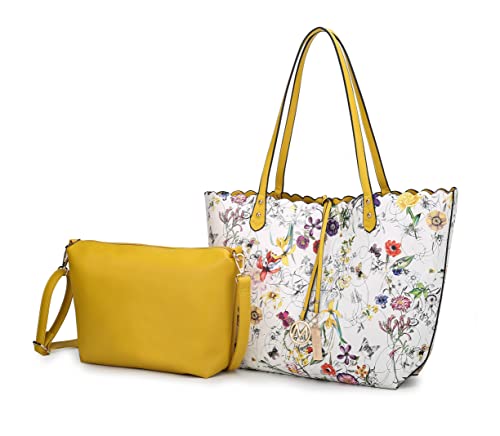 Danielle White Yellow
