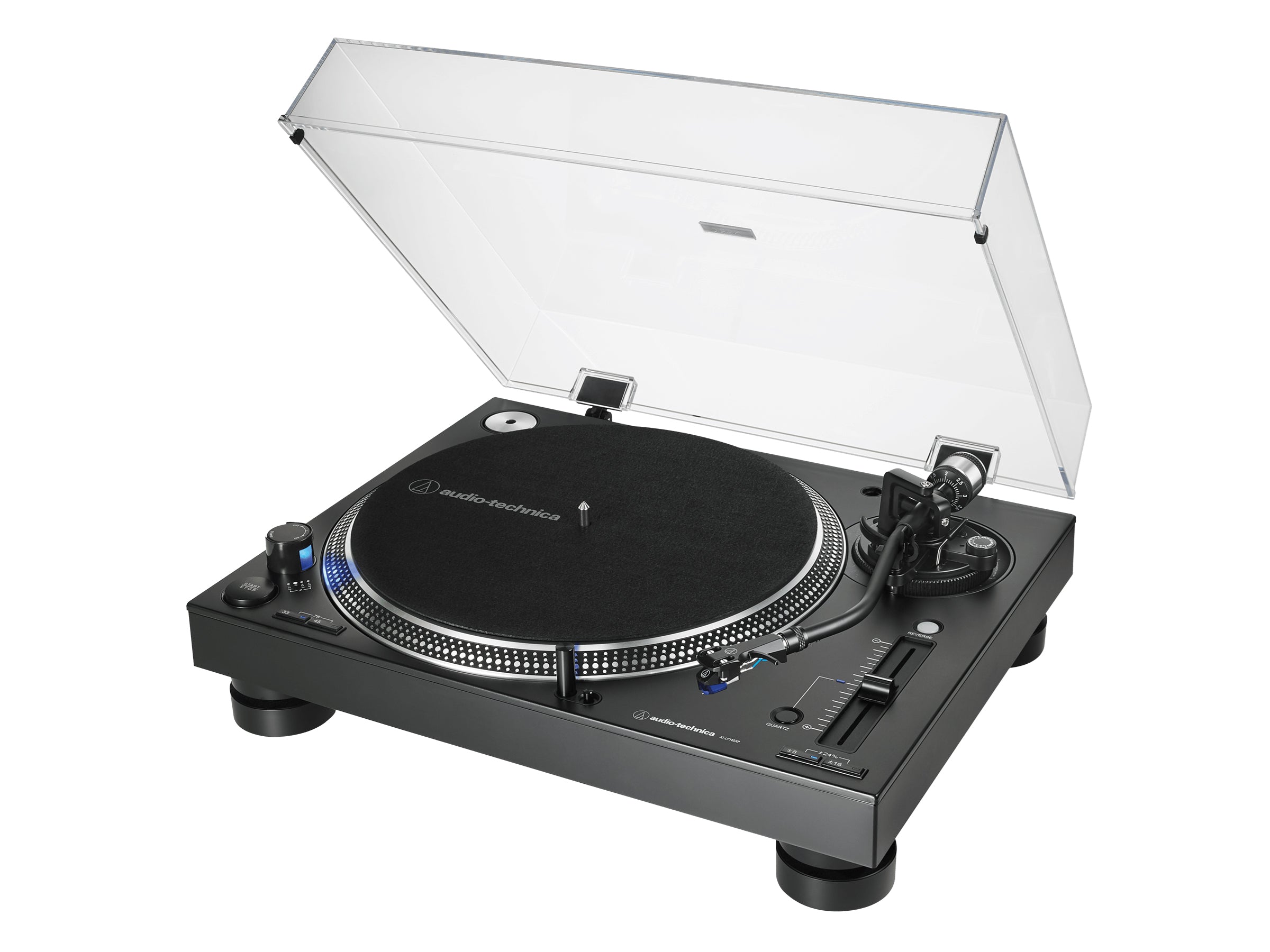Audio Technica AT LP140XP Professional Direct-Drive Turntable for DJs & Music Enthusiasts – Perfect for Home Studios, Clubs & Vinyl Record Playback