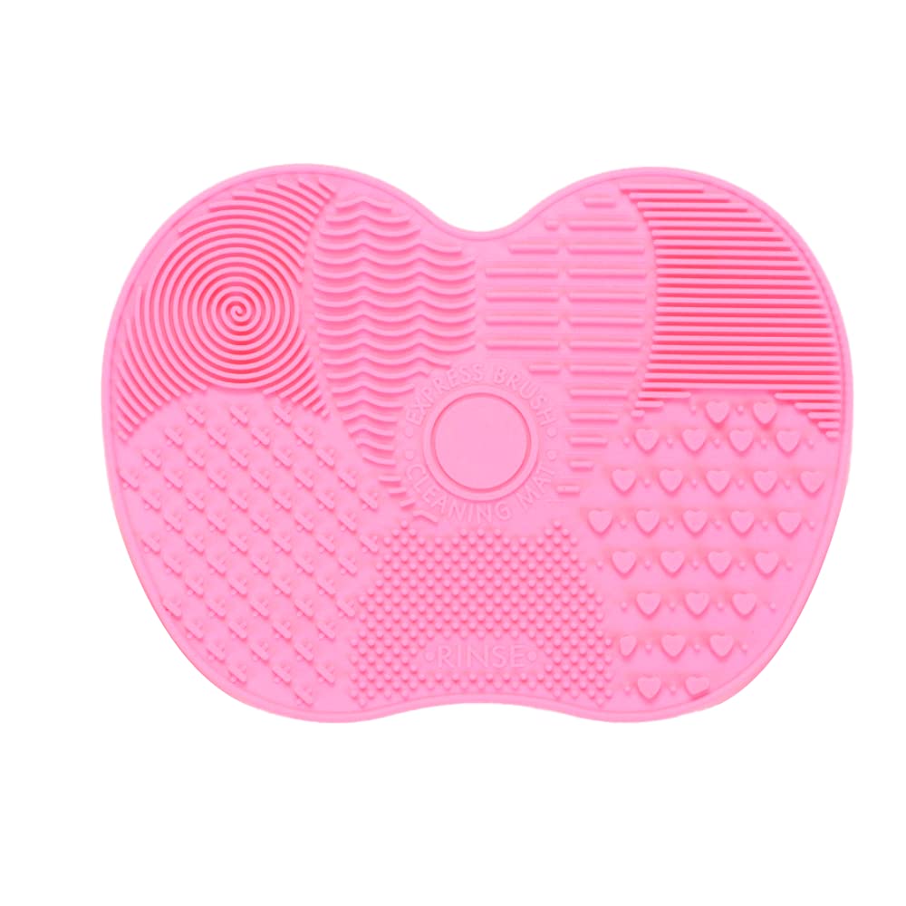Lmyzcbzl Silicone Makeup Brush Cleaning Mat - Portable Washing Tool for Cosmetics Brushes | Perfect for Home & Travel Makeup Brush Care
