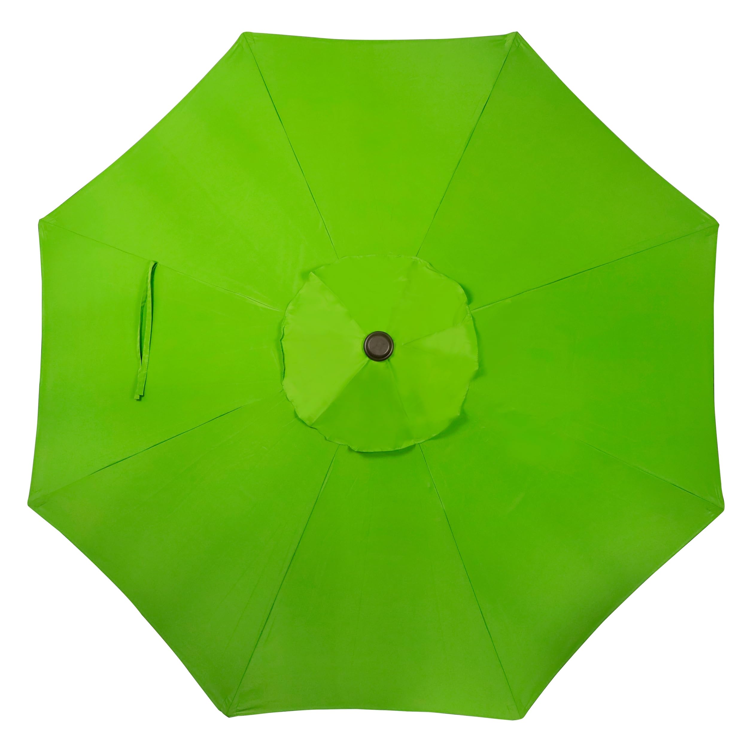 Blissun 9' Outdoor Patio Umbrella with 8 Sturdy Ribs - Push Button Tilt & Crank - Perfect for Garden, Poolside, Backyard, and Outdoor Dining Areas