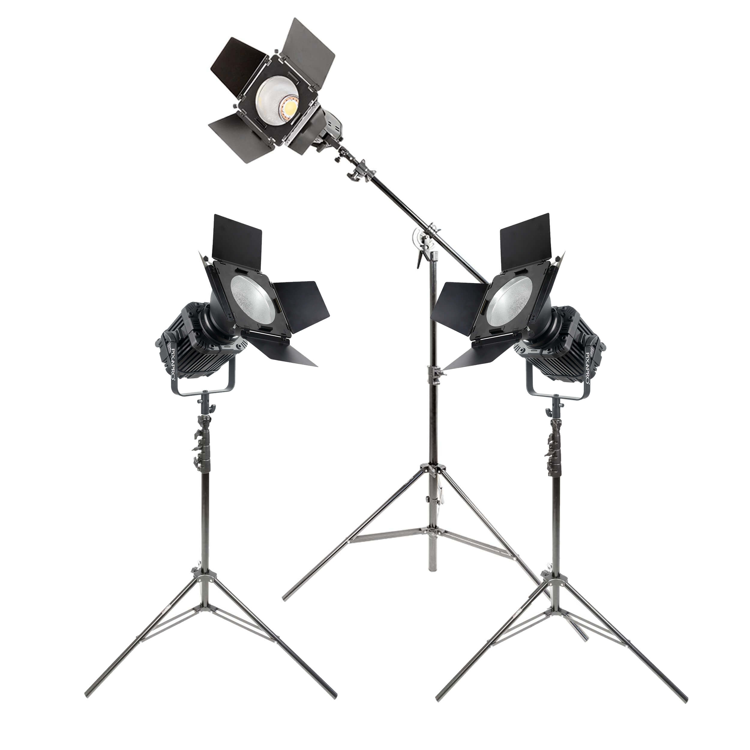 LED200D MKIII Daylight Balanced LED Studio Light Three Head Kit - Professional Photography & Video Lighting for Studios, YouTube, TikTok - Clearance Sale