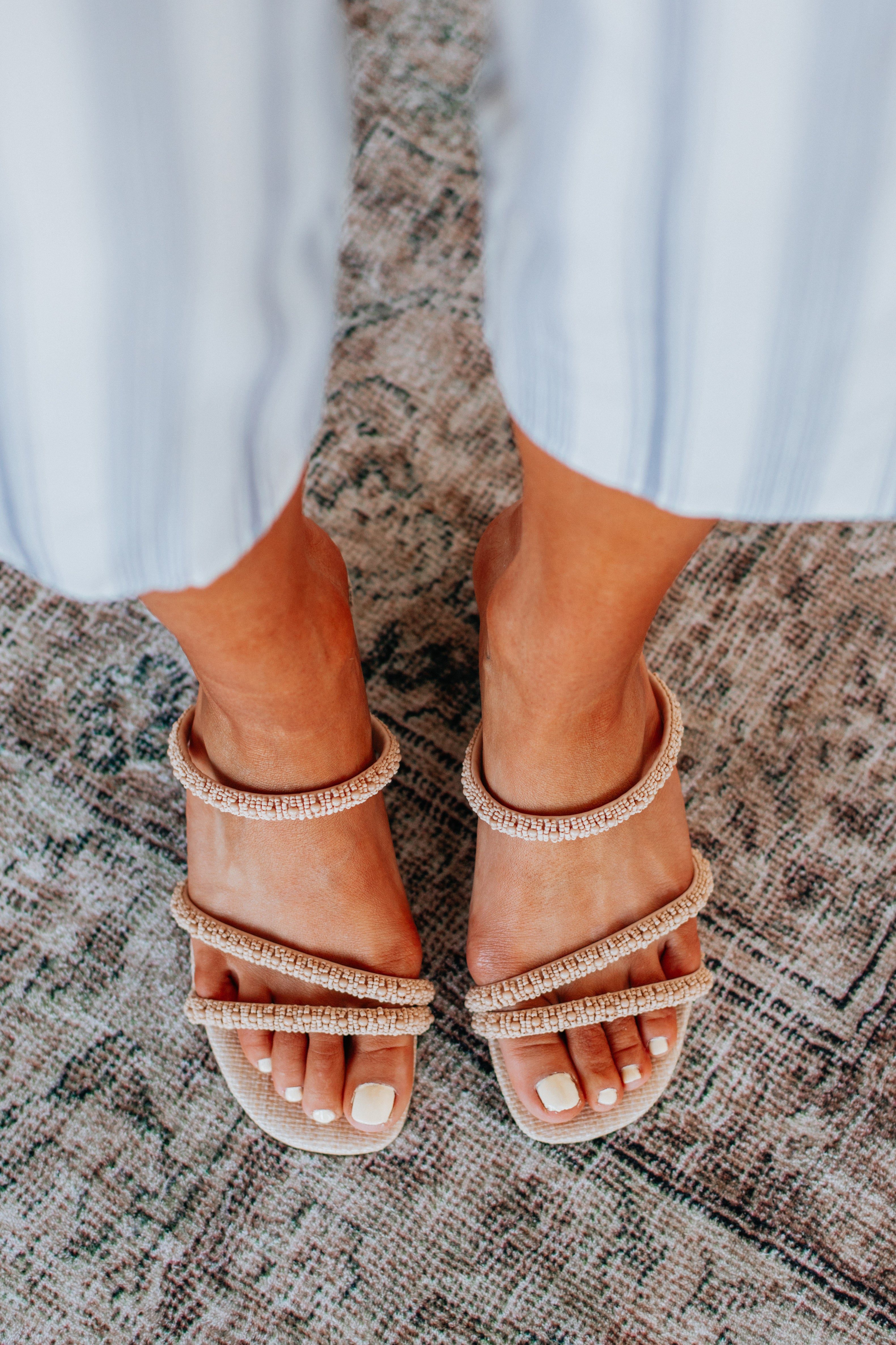 Trendy Women's Natural Heels - Comfortable & Stylish for Parties, Weddings & Night Out