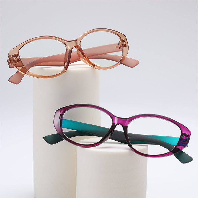 Stylish HD Cat Eye Blue Light Blocking Reading Glasses for Women - Perfect for Office Work, Screen Time & Fashion Accessories
