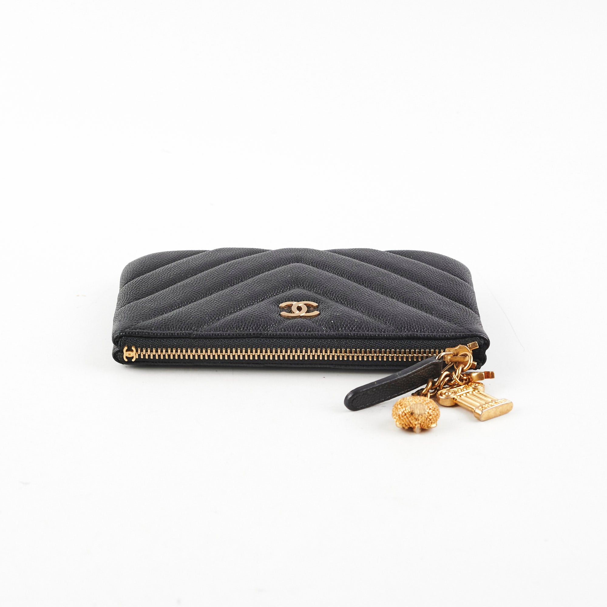 Chanel Seasonal O Case Caviar Black Crossbody Bag - Luxury Designer Handbag for Women | Perfect for Evening Events, Parties & Travel Accessories