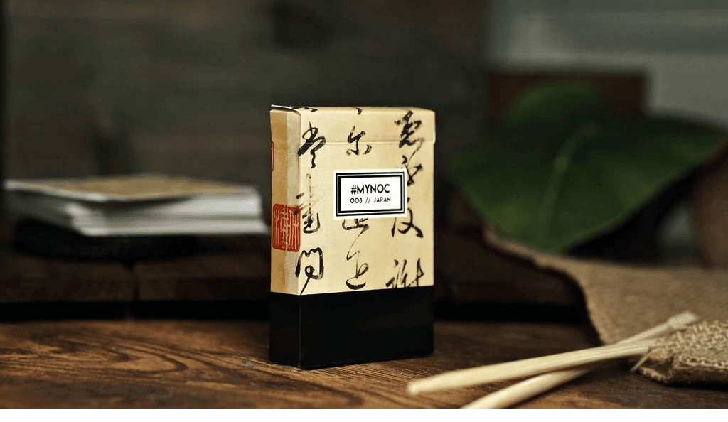 MYNOC Deck 8 Japan Edition Playing Cards - Premium Collectible Card Game for Magic Tricks, Poker & Cardistry - Perfect for Game Nights, Gifts & Professional Performances