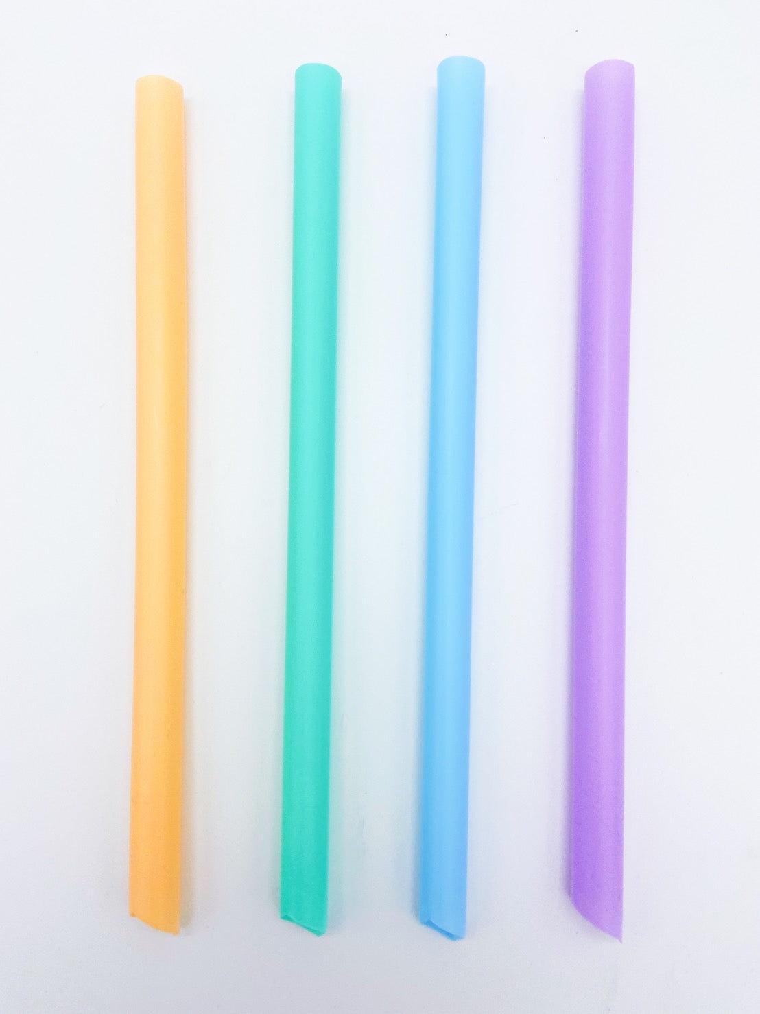 Colorful Macaron Straws - Individually Wrapped (100 Count) - Perfect for Birthday Parties, Baby Showers & Summer Drinks