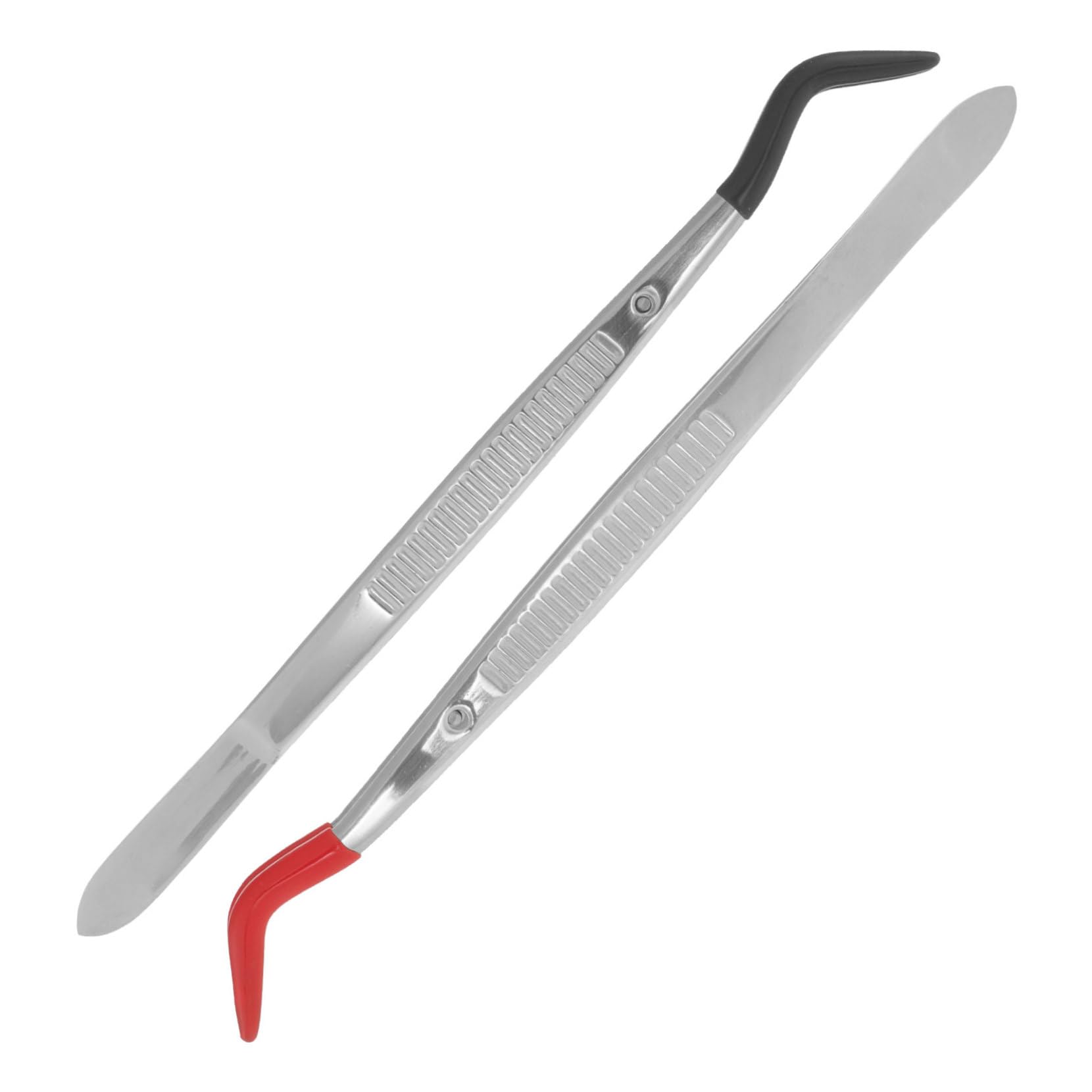 SEWACC Ergonomic Handle Stamp Tweezers - Precision Jewelry Making & Eyelash Extension Tools for Collectors & Professionals | Perfect for Crafts, DIY Projects & Beauty Salons