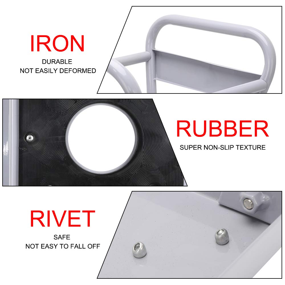 Heavy Duty Motorcycle Lift Stand - Adjustable Dirt Bike Moto Stand for Most Motorcycles | Removable Panel Design | Perfect for Garage Maintenance & Off-Road Bike Storage