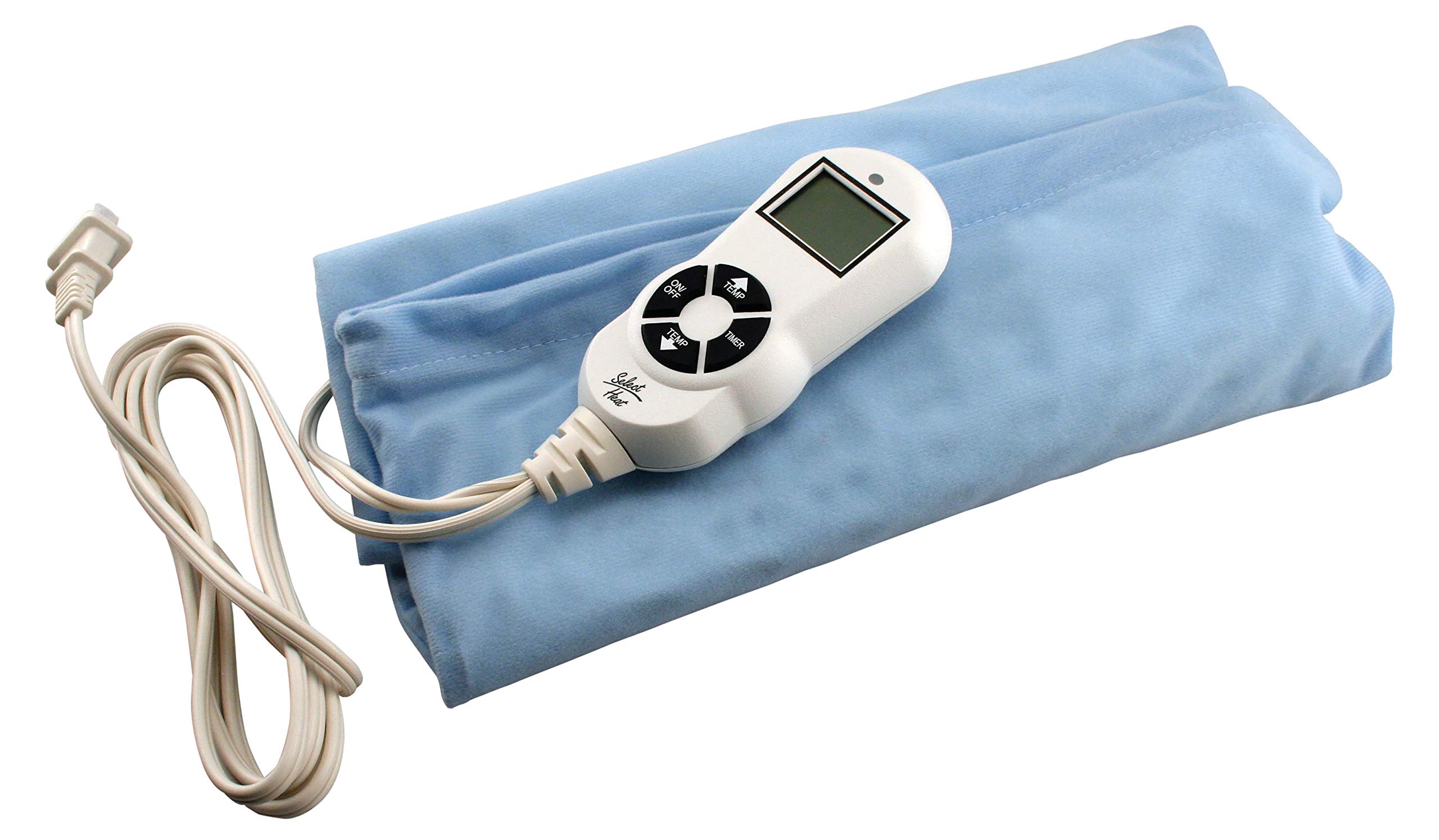 Cara 73 Electric Heating Pad with Adjustable Temperature Settings - Moist & Dry Heat Therapy for Back Pain, Muscle Relief - Perfect for Home, Office & Travel Use