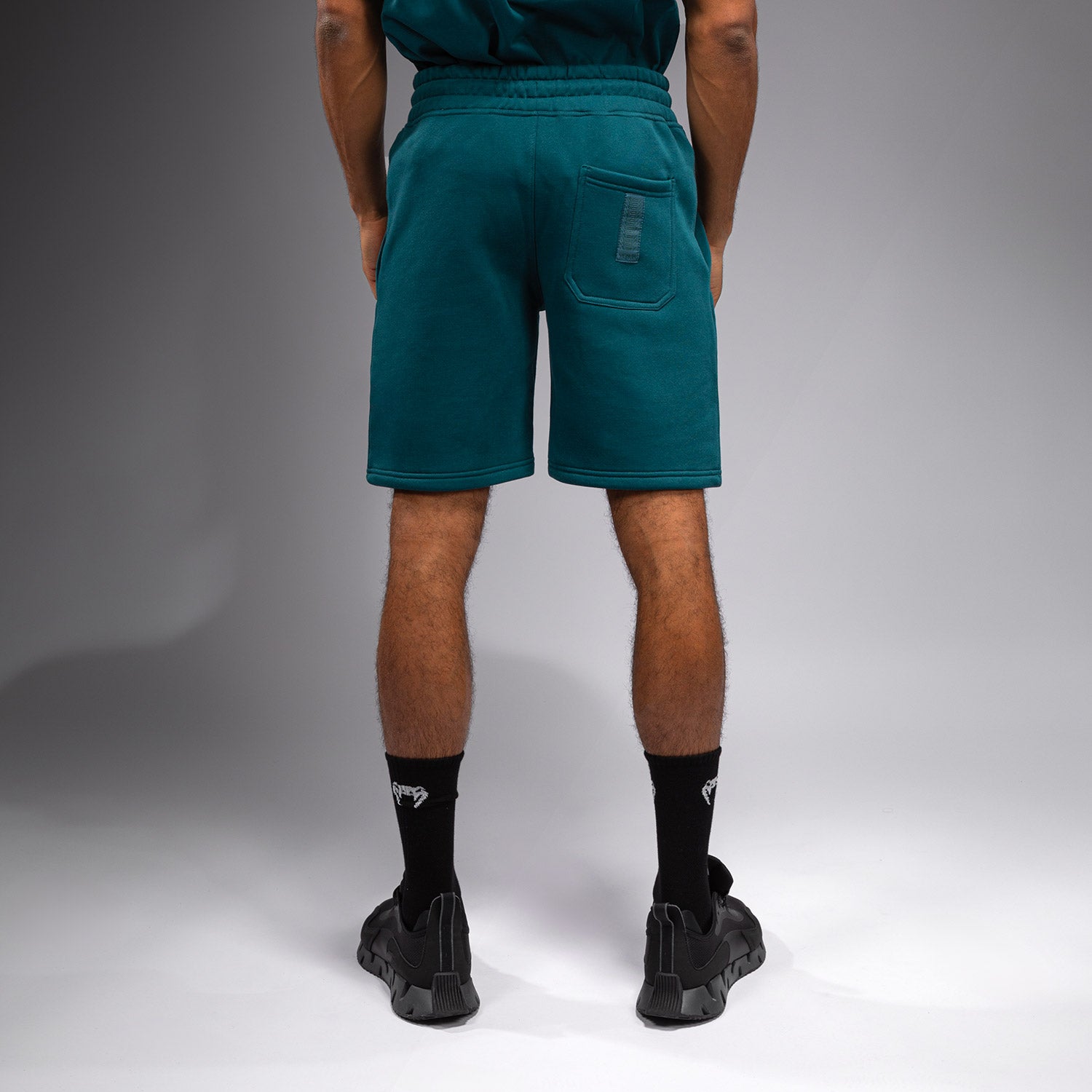 Venum Silent Power Cotton Shorts - Breathable, Lightweight & Comfortable Training Shorts for Men - Perfect for MMA, Boxing & Gym Workouts - Paon Green