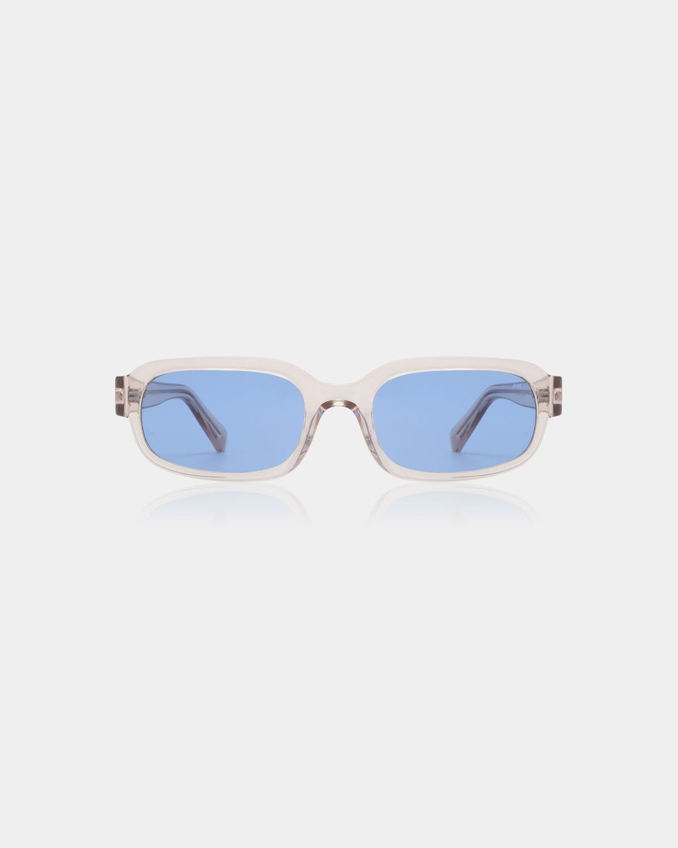 A. Kjaerbede Champagne Sunglasses - Stylish UV Protection Shades for Women & Men - Perfect for Beach, Driving & Outdoor Activities