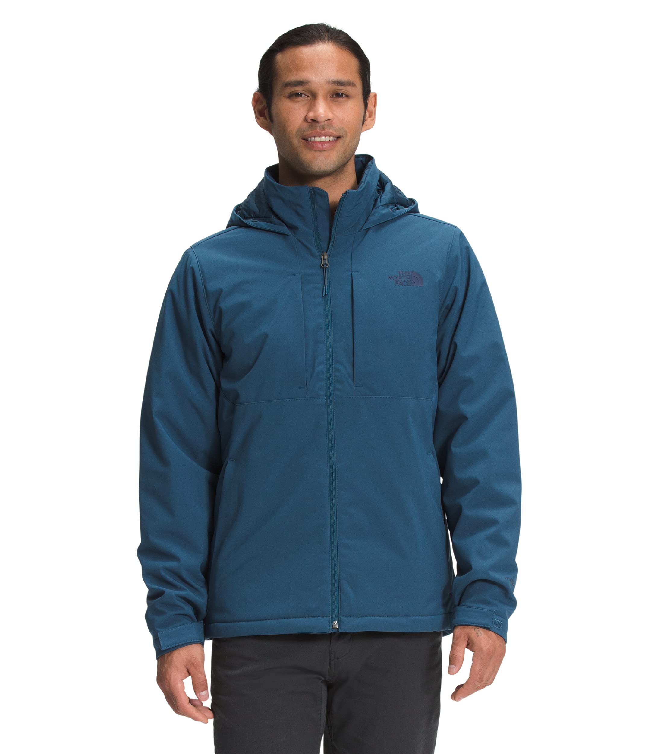 The North Face Men's Apex Elevation Waterproof Windproof Jacket - Monterey Blue, Size S - Perfect for Hiking, Camping & Outdoor Adventures