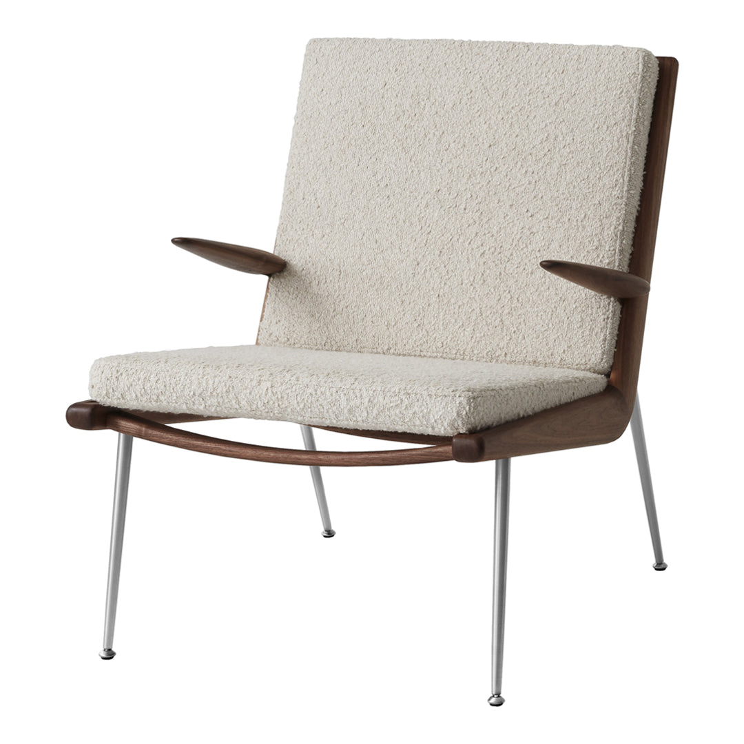 Boomerang HM2 Lounge Chair with Arms - Modern Comfort for Living Room, Office & Patio - Ergonomic Design for Relaxation & Style