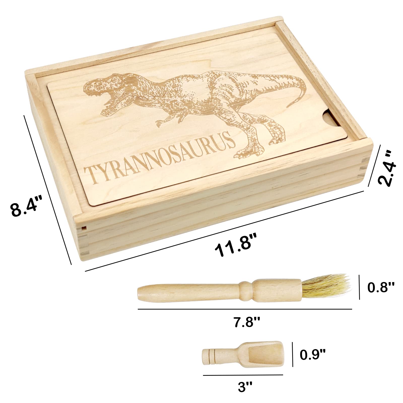 Dinosaur Excavation Kit for Kids - STEM Archaeology Science Toy with Fossil Dig Tools, T-Rex Skeleton Puzzle & Sensory Bin | Educational STEM Gift for Boys & Girls | Perfect for Classroom Science Projects & Birthday Party Activities