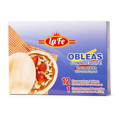 Obleas W/ Caramel Spread (1 Pack)