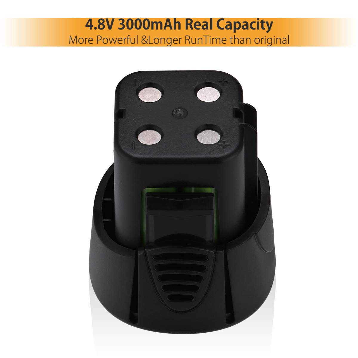 4.8V 3000mAh Replacement Battery for Dremel 7300 N/8 7300 PT - Compatible with Cordless Rotary Tools for DIY Projects & Home Repairs