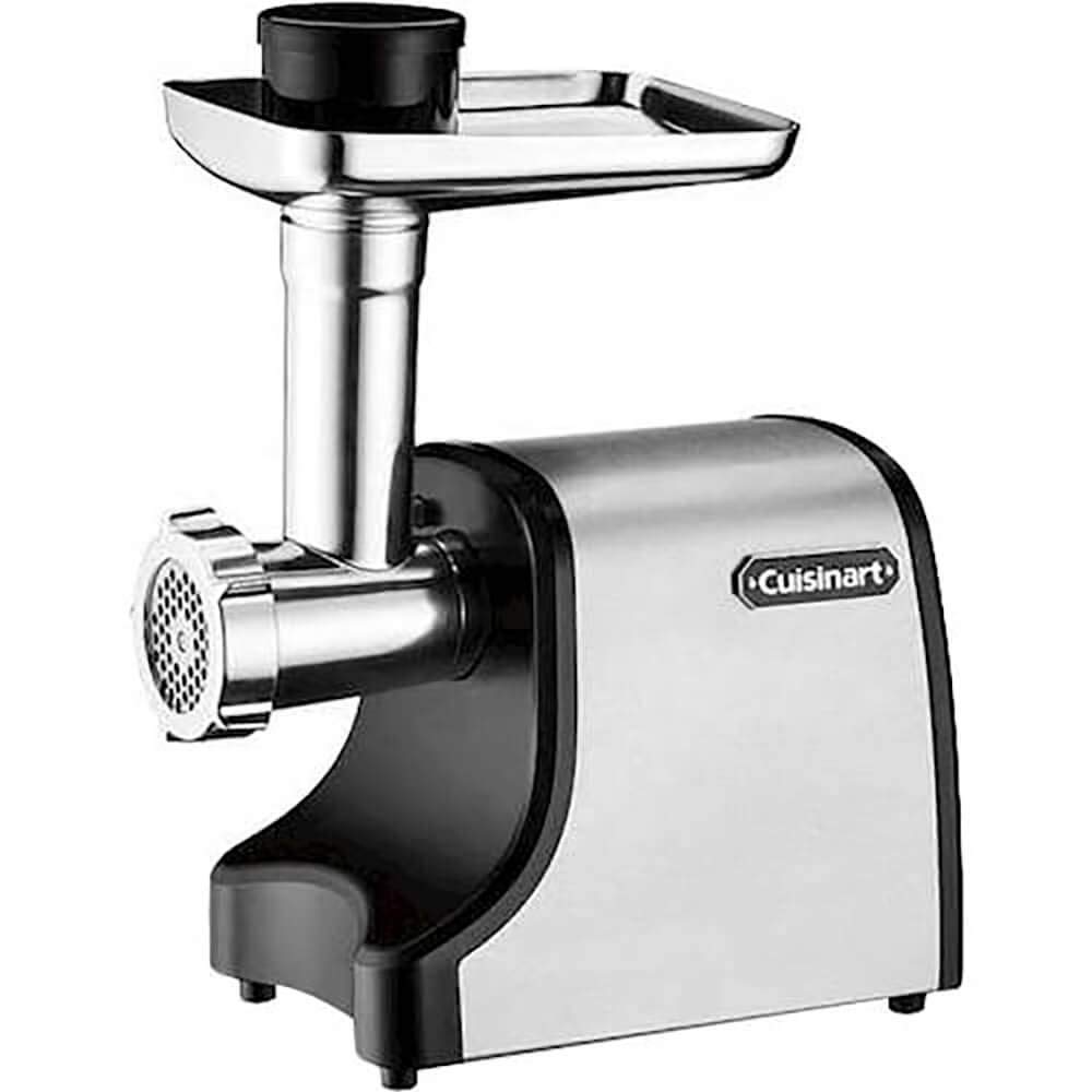 Cuisinart Electric Meat Grinder - Heavy Duty Stainless Steel Meat Grinder for Home Kitchen - Perfect for Grinding Beef, Pork, Chicken & Making Sausages, Burgers & Pet Food