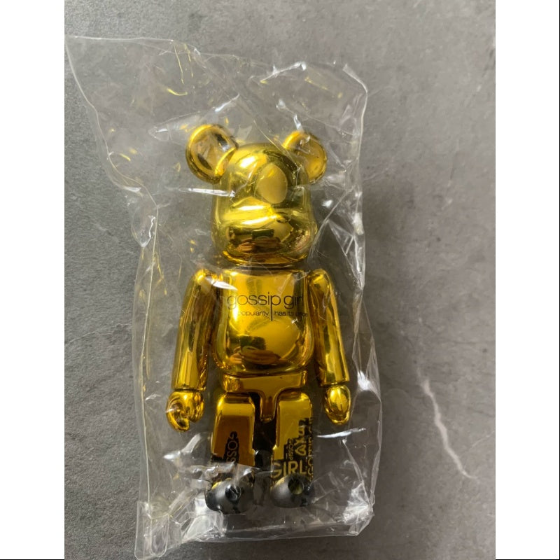 Bearbrick Series 24 PATTERN Gossip Girl 100% Collectible Art Toy - Perfect for Anime Fans, Home Decor & Gift Giving