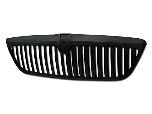 S & T RACING INC Black ABS Vertical Front Hood Bumper Grill Grille Cover for 98-02 Lincoln Navigator - Durable Protection & Stylish Upgrade for Off-Road Adventures & Daily Driving