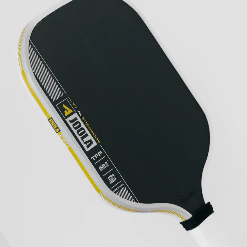 Joola Anna Bright Scorpeus Pro IV 14MM Pickleball Paddle - Premium Carbon Fiber Paddle for Competitive Play & Outdoor Pickleball Games