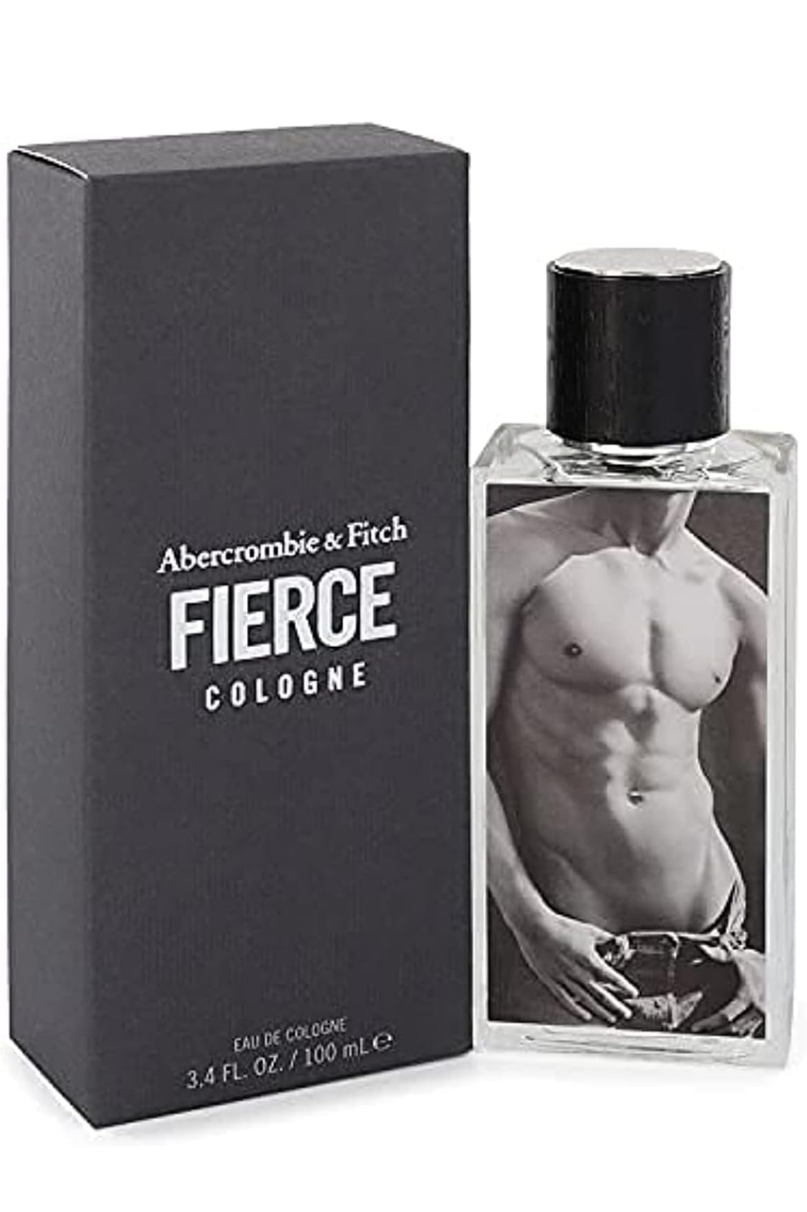 Fierce for Men Eau de Cologne Spray - 3.4 oz Cologne for Men | Long-Lasting Fragrance with Masculine Scent | Perfect for Daily Wear, Date Night & Special Occasions