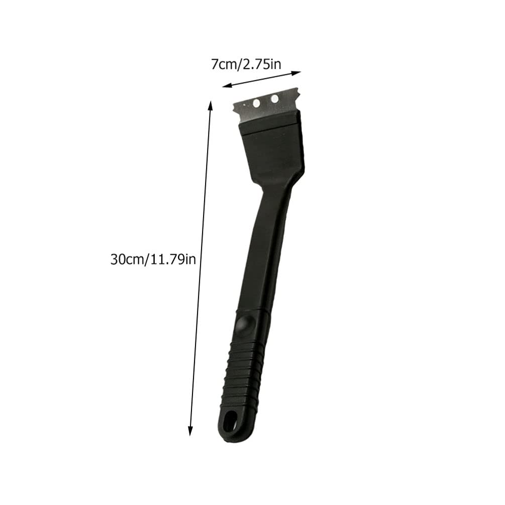 DOITOOL 4-Pack Stainless Steel Grill Brush Set - Heavy Duty BBQ Grill Cleaner & Scraper for Charcoal, Gas Grills - Perfect for Backyard, Camping, and Outdoor Cooking