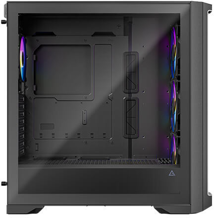 Antec Performance 1 FT ARGB Black E-ATX Full Tower PC Case - High Airflow Gaming Computer Case with Tempered Glass & RGB Lighting for Ultimate Gaming Setup