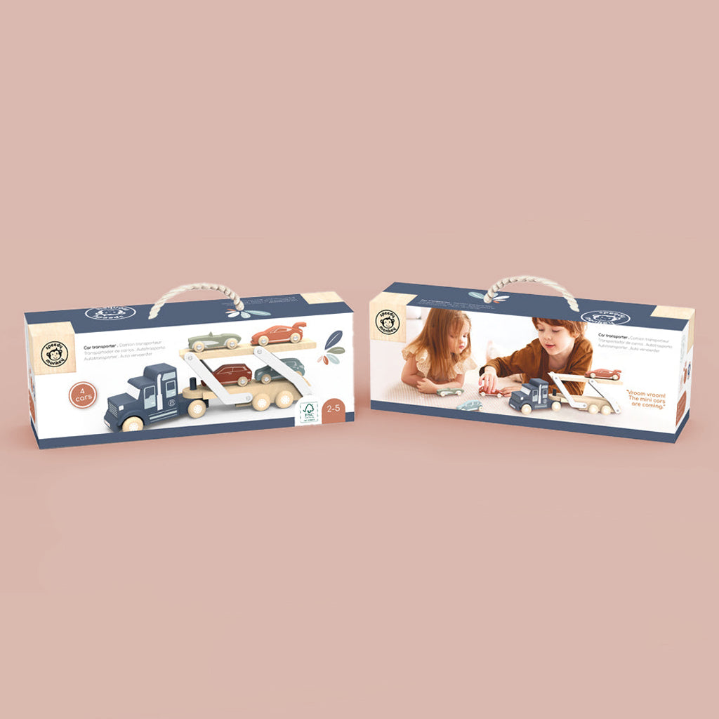 Custom Car Transporter for Diecast Models - Perfect for Collectors & Hobbyists - Display & Transport 1:18 & 1:24 Scale Vehicles