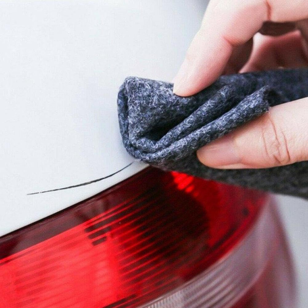 Nano Sparkle Cleaning Cloth & Car Scratch Remover Kit - 5pcs 4x4in Microfiber Cloths for Vehicle Paint Scratch Repair, Deep Scratch Removal & Car Detailing - Perfect for Auto Body Repair, DIY Car Care & Professional Detailing