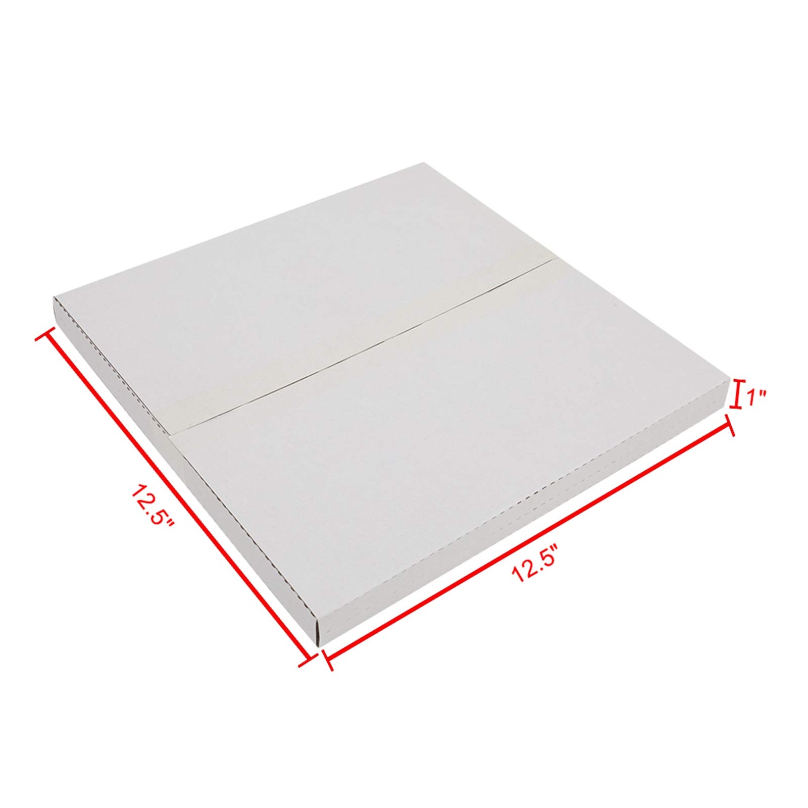 12.5x12.5 Inch Album Mailer Box - 25PCS LP Shipping Boxes for Vinyl Records Storage & Shipping