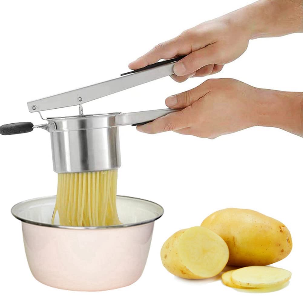 Yangyou Potato Blender & Spaghetti Maker with 3 Interchangeable Discs - Perfect for Homemade Mashed Potatoes, Pasta & Noodles | Ideal for Kitchen, Restaurant & Food Preparation