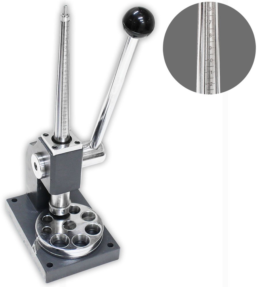 Professional Jewelry Ring Stretcher & Sizer - Heavy Duty Bench Tool for Resizing Plain Bands (4.75