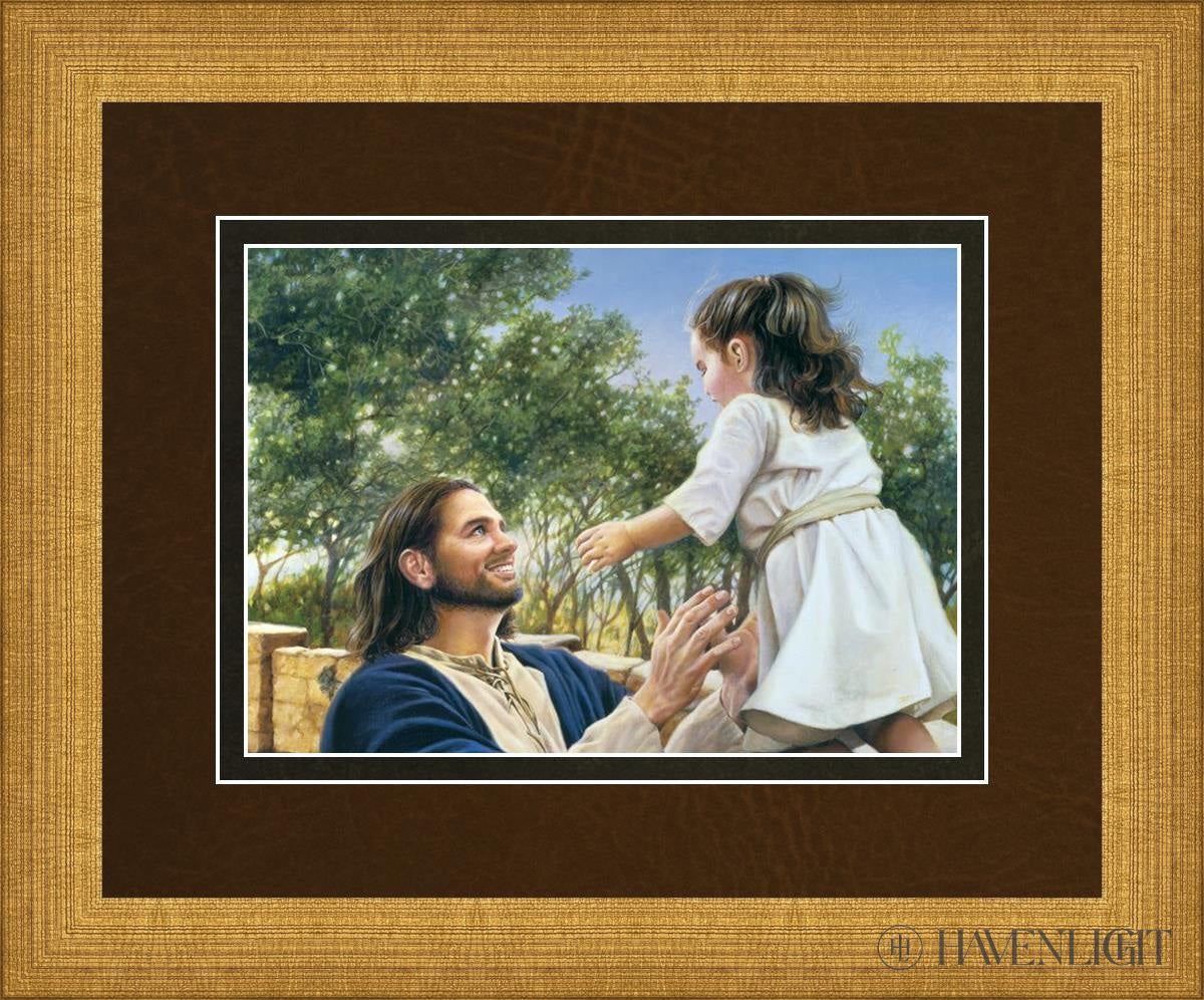Faith by Liz Lemon Swindle - Inspirational Christian Wall Art for Home & Office Decor - Perfect for Living Rooms, Bedrooms, and Gifts