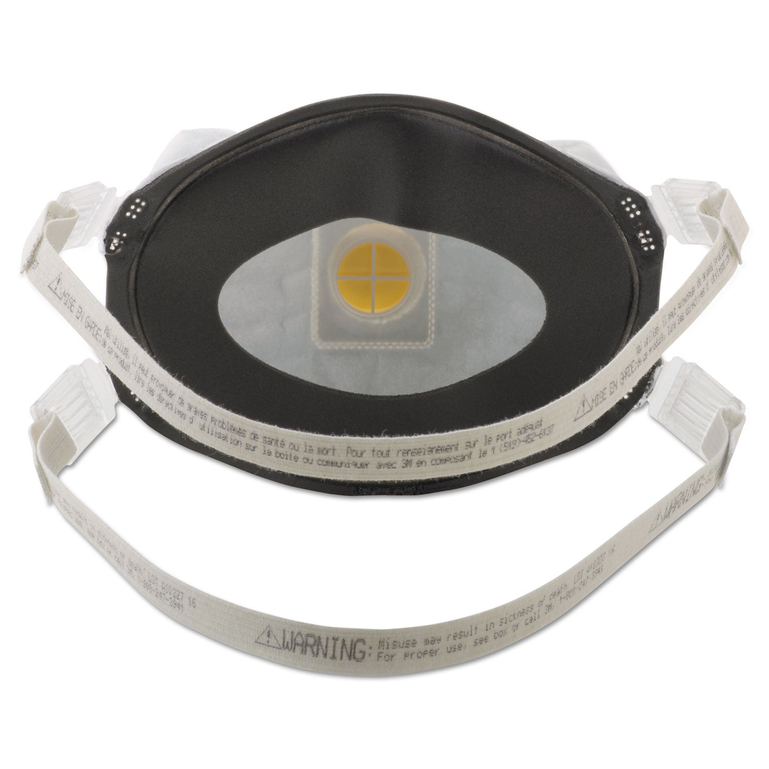 3M™ N100 Particulate Respirator - Standard Size Dust Mask for Construction, Woodworking & Painting - NIOSH Certified Safety Mask for Protection Against Dust, Pollen & Allergens