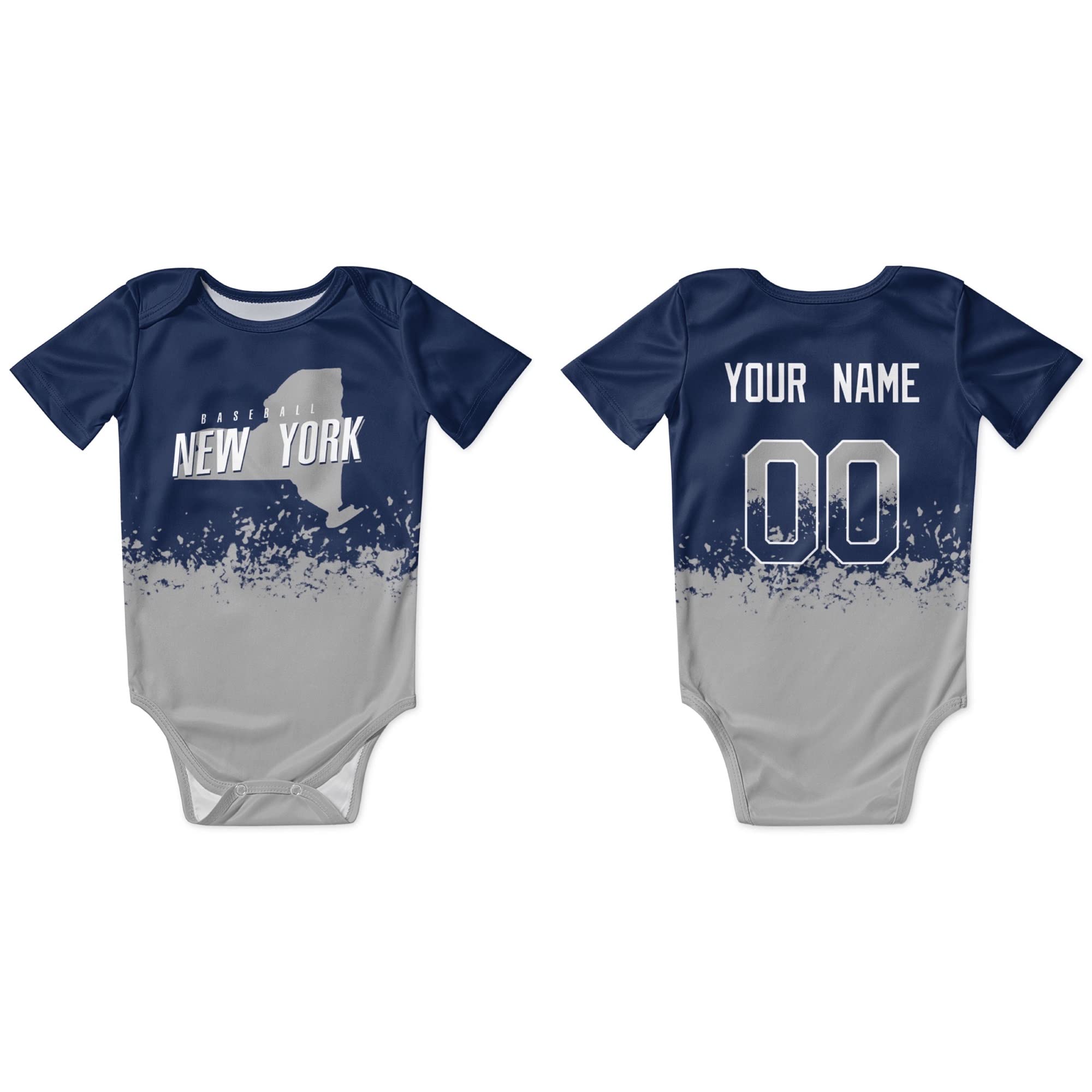 Custom New York City Map 3D Printed Baseball Hoodie - Personalized Name & Number Sweatshirt for Family & Fans - Perfect Gift for Sports Enthusiasts & NYC Lovers (Great for Game Days, Travel & Casual Wear)